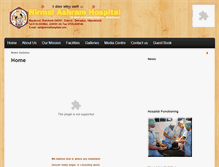 Tablet Screenshot of nirmalhospitals.com